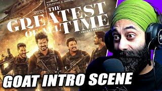 GOAT-The Greatest of All Time Mass Intro Scene Reaction -Thalapathy Vijay