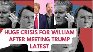 HUGE CRISIS FOR WILLIAM NOW AFTER TRUMP MEETING - LATEST #trump #royal #kierstarmer