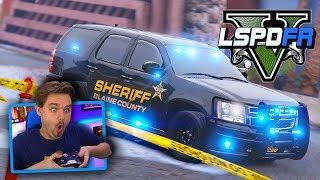 LSPDFR Mandatory Evacuation Ahead of CAT5 Hurricane | GTA 5 Police Mod Realistic Patrol