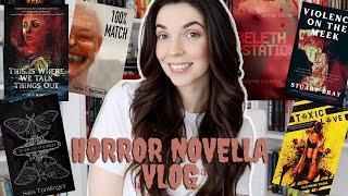 My MOST SUCCESSFUL vlog yet! So many good disturbing horror novellas