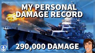 My Damage Record...But What Ship is it? in World of Warships Legends 4K