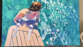 'In or Out' oil painting tuition demonstration art film