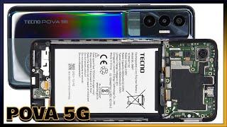 Tecno Pova 5G Disassembly Teardown Repair Video Review