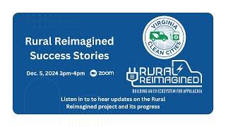 Technology Happy Hour - Rural Reimagined Project Update