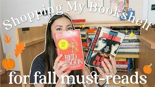 Shopping my Bookshelf for a Fall TBR!! *LET'S FIND ALL THE SPOOKY!*