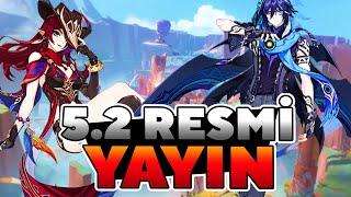 Genshin Impact 5.2 Resmi Yayını | Yeni Bölgeler | Yeni Karakterler