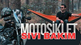 Motosikletime Ağır Bakım Yaptrdım! | Tüm Sıvıları Değiştirdik | Putoline