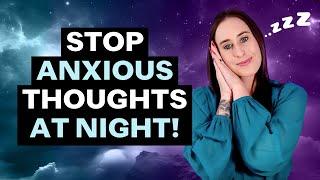 Not sleeping at night due to anxiety? POWERFUL TIPS to Beat Nighttime Anxiety and Insomnia 