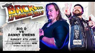 Big D Vs Danny Owens | Slammasters Wrestling, Back To The Banking Hall 4 | 9.6.24