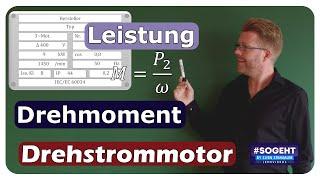 Elektromotoren leicht gemacht: Drehmoment und mechanische Leistung erklärt