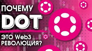  Polkadot СОЗДАЕТ НОВУЮ РЕАЛЬНОСТЬ: ПОЧЕМУ DOT - ЭТО Web3 РЕВОЛЮЦИЯ?