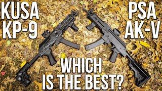 PSA AK-V | Better Than the KP-9? (PSA AK-V vs K-USA KP-9 Full Zenitco - Best 9mm AK)