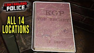 KGP FILES - ALL 14 LOCATIONS [Secret Agent] - Contraband Police Tips #2 | Radex