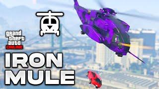 I TESTED THE NEW IRON MULE HELICOPTER IN GTA 5 ONLINE! (First Look)