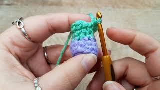 How to: Sl St, Ch 1 Join in Crafty Intentions Crochet Patterns