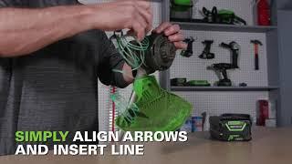 60V Gen II String Trimmer - Load n Go Trimmer Line Tutorial