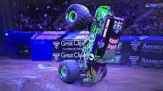 MonsterJan saltlakecity Utah two-wheel skills challenge GraveDigger