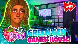 NOT SO BERRY BUILD!  - Briar’s Gaming House! (The Sims 4)