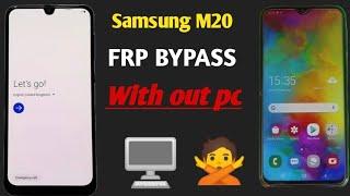 Samsung M20 frp bypass without pc /New Method 2024  work