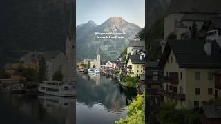 POV: you visit a real-life Arendelle from Frozen… ️️ #hallstatt #hallstattaustria #frozen