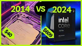 i9 Ultra 285k VS 10 year old CPU, E5 2699 V3