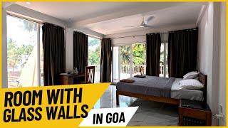 Room with Glass Walls in Palolem, Goa