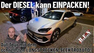 Der DIESEL kann EINPACKEN: Langstrecken-Monster Hyundai IONIQ 6 RWD 77 kWh!