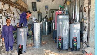 Geyser Manufacturing || Amazing Technique Of Making A Gas Fired Water Heater