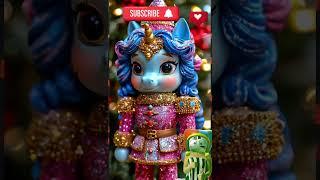 My little pony became New Year's toys. AI asks which one do you like more? #christmas2025 #2025