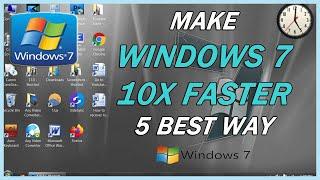 How to make windows 7 faster - speed up windows 7