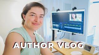 Author Vlog | Channel Guide + Working on TEP2s Cover