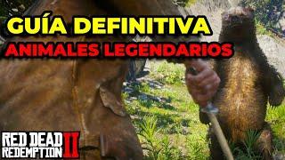 Guía COMPLETA de ANIMALES LEGENDARIOS para RDR2 (Consejos y localizaciones)