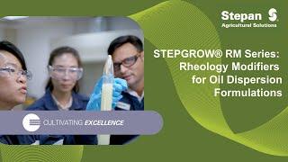 STEPGROW® RM Series: Leveraging Rheology Modifiers to Stabilize OD Formulations