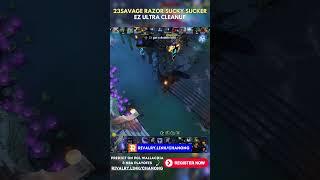 23Savage Razor Ultrakill Against XG #short #shorts DOTA2