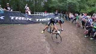 Sven Nys: 2019 Trek CX Cup Nose Wheelie Rock Hop