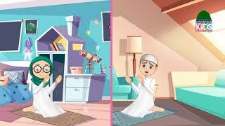 Billi Ka Bachcha ┇ Moral Rhymes for Kids ( Urdu) | Animation Poem