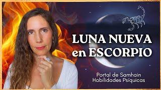  LUNA NUEVA en ESCORPIO 2024‍ 1 Noviembre  ITZIAR PSICÓLOGA