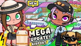 МЕГА ОБНОВЛЕНИЕ АВАТАР ВОРЛД АЭРОПОРТ ️ 2 ЭТАЖА AVATAR WORLD AIRPORT UPDATE