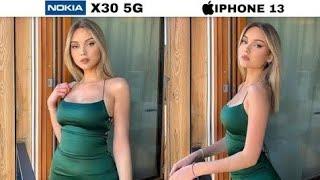 Nokia X30 5G Vs iPhone 13 Camera Test Comparison