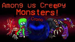 among us top 10 creepy monsters! (remeke from @NjordrYT 's video!)