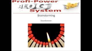 Profi PBS Webinaraufzeichnung zur Themenfindung Ihr systematischer Einstieg ins Online Business