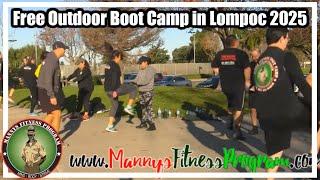 Free Outdoor Boot Camp in Lompoc 2025 / US Marine Drill Instructor now Trainer & Gym Boot Camp Owner