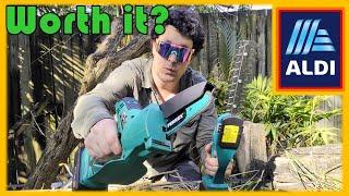 Aldi mini chainsaw & hedge trimmer: Garbage or good?