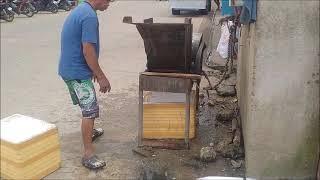 Getting Ice For A Tilapia Harvest