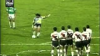 Atlético Nacional 1:0 River Plate - GoL René Higuita - Copa Libertadores 1995