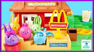 Sunny Bunnies Toys Play at McDonald's Playground