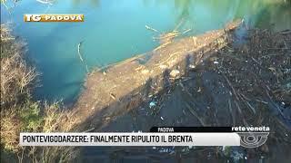 TG PADOVA (10/02/2018) - PONTEVIGODARZERE: FINALMENTE RIPULITO IL BRENTA