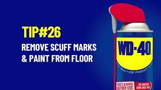 How To Remove Scuff Marks & Paint From Floor Using WD-40 Multi-Use Products