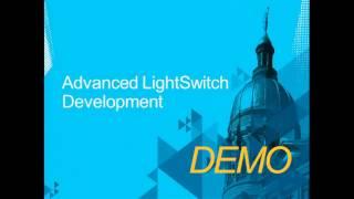 Tech·Ed North America 2011 Extending Microsoft Visual Studio LightSwitch Applications