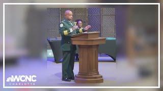 Mecklenburg Co. Sheriff discusses ongoing controversy sparked by chief deputy's resignation letter